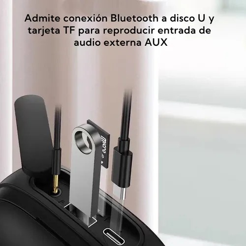 Miniatura 3 de MINI PARLANTE TG-813-2 EN 1  AURICULARES